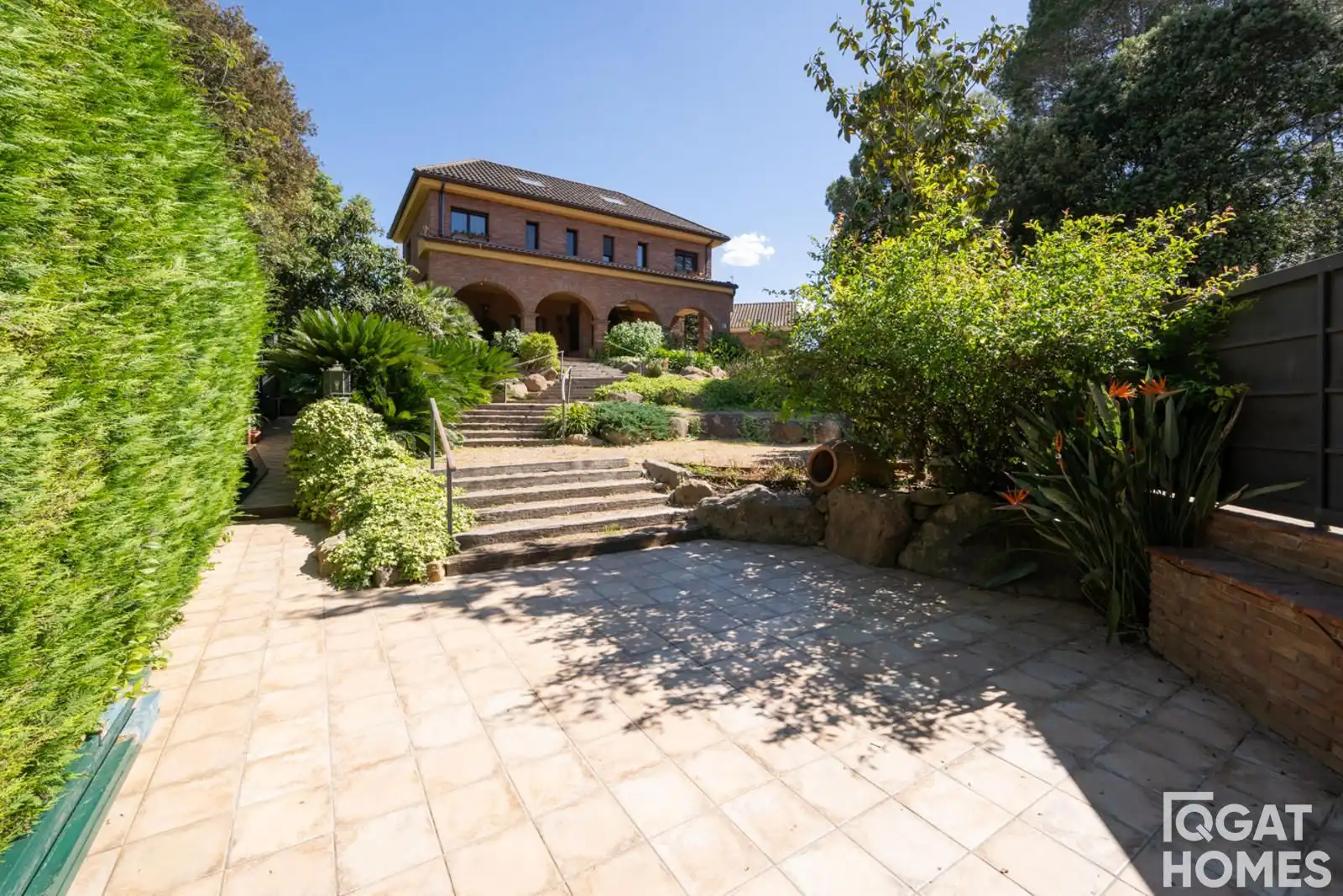 Jardín de Casa o chalet de alquiler en Sant Cugat del Vallès con Aire acondicionado, Calefacción y Jardín privado