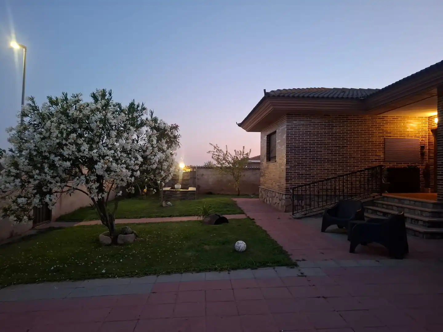 Jardín de Casa o chalet en venta en San Cristóbal de la Cuesta con Calefacción, Jardín privado y Piscina