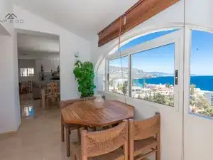 Menjador de Casa o xalet de lloguer en Almuñécar amb Aire condicionat, Jardí privat i Terrassa