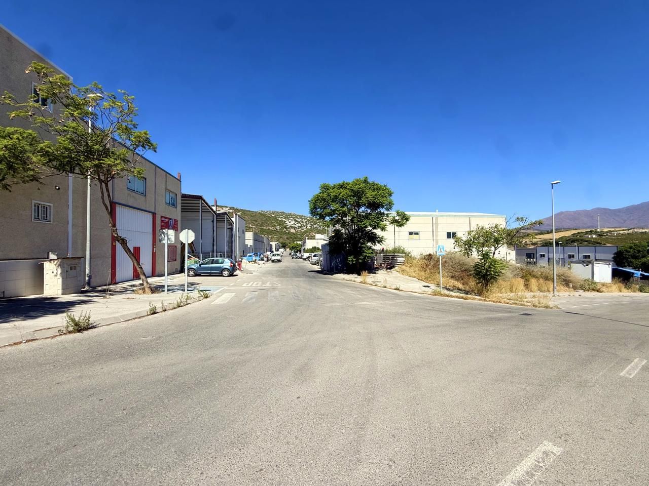 Exterior view of Industrial buildings for sale in Manilva