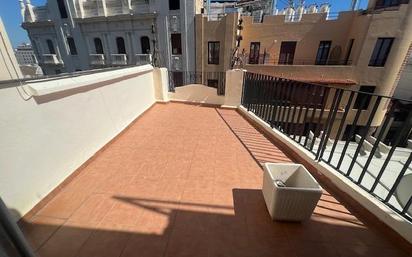 Terrace of Attic for sale in  Valencia Capital  with Air Conditioner, Heating and Terrace