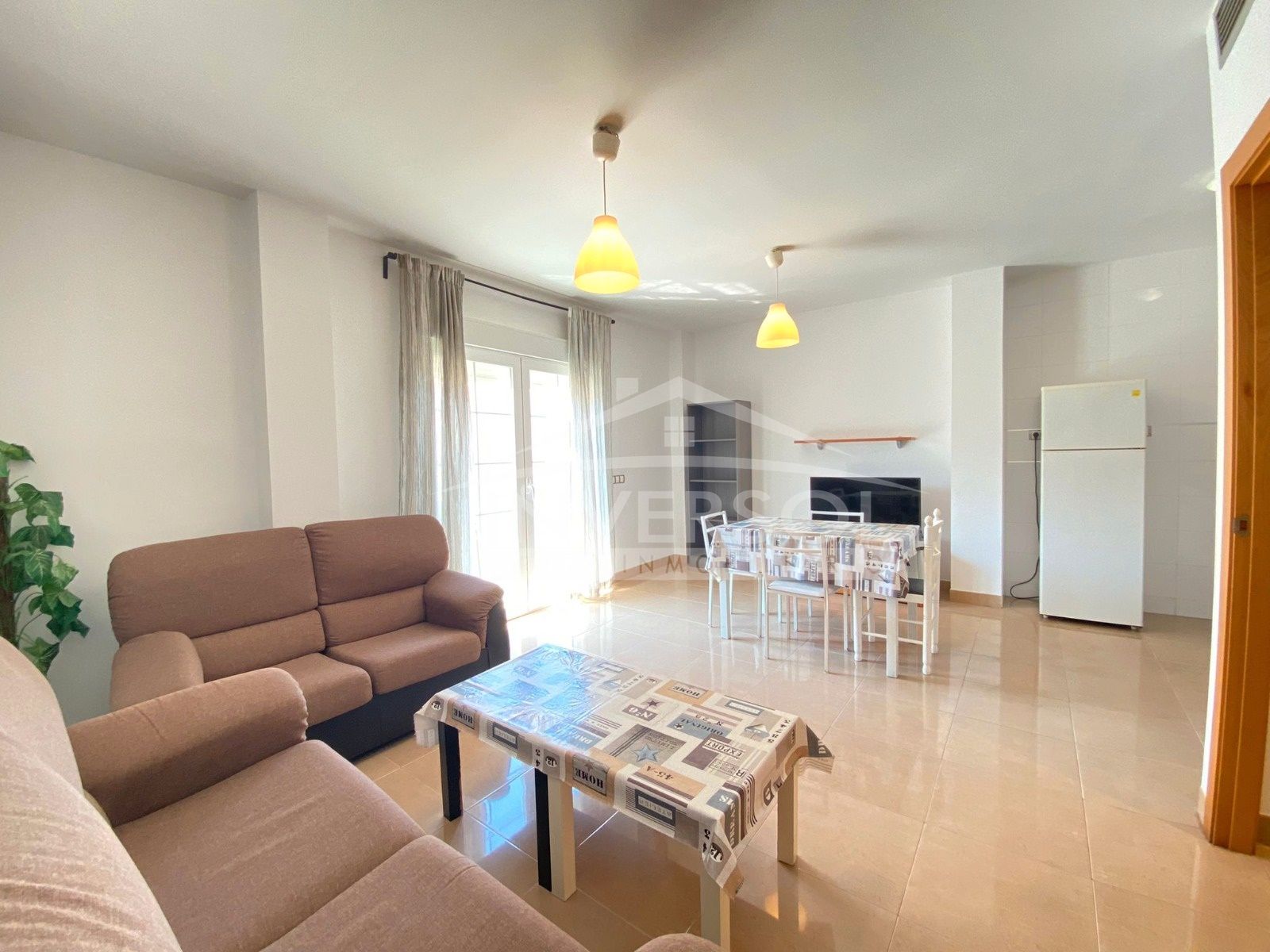 Living room of Flat to rent in El Ejido  with Furnished