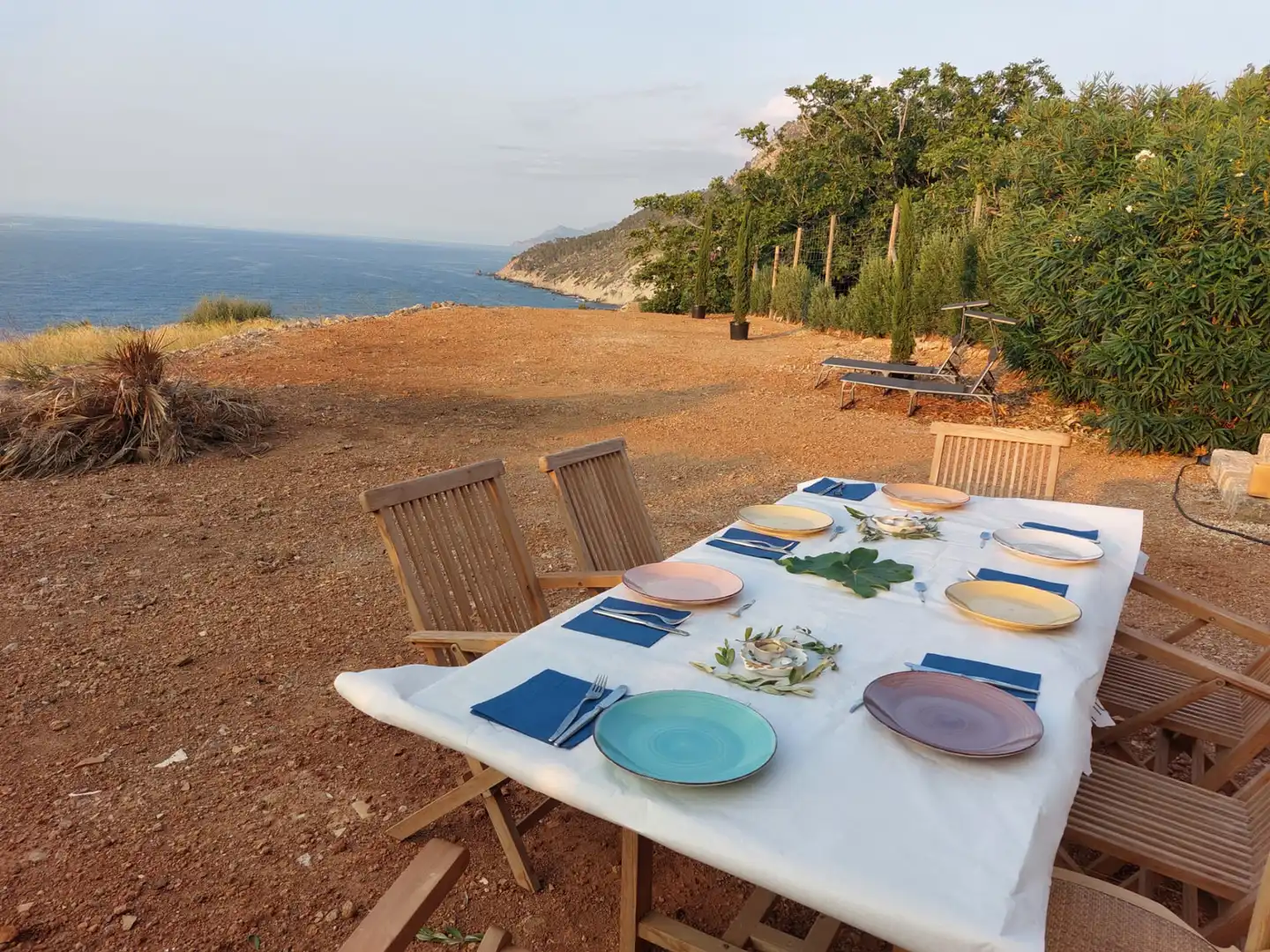 Terraza de Casa o chalet de alquiler en Banyalbufar con Amueblado, Horno y Microondas
