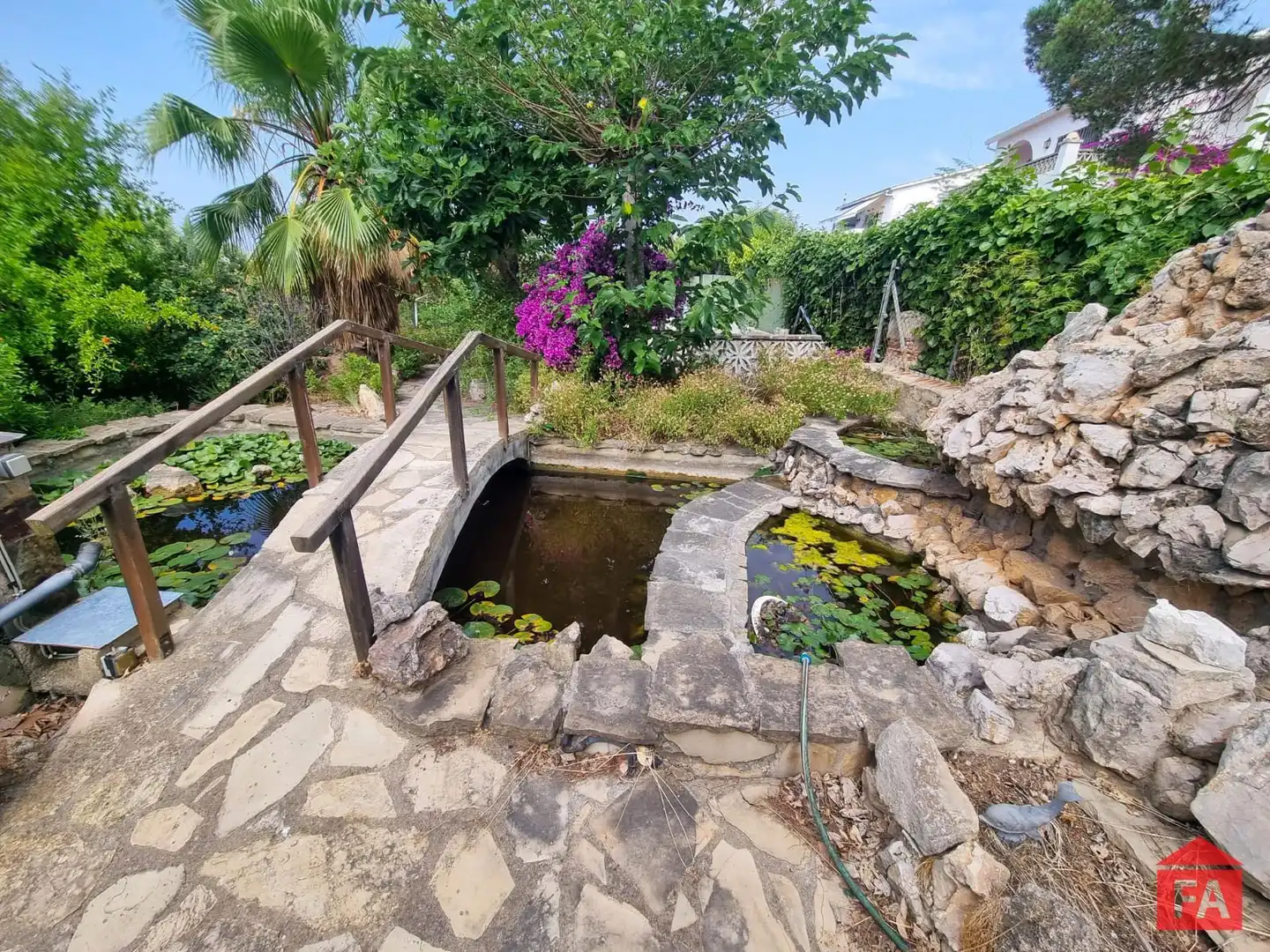 Jardín de Casa o chalet en venta en Calafell con Aire acondicionado, Calefacción y Terraza