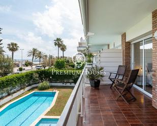 Exterior view of Flat to rent in Sitges  with Air Conditioner, Heating and Private garden