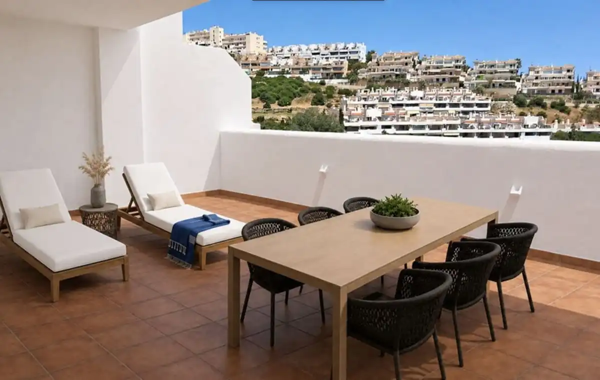 Terrace of Apartments for sale in Casares  with Air Conditioner, Private garden and Terrace