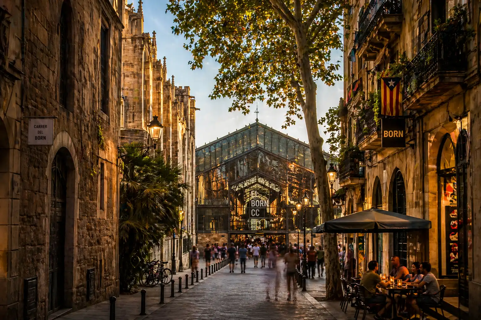 Vista exterior de Local en traspaso en Barcelona con Aire acondicionado, Amueblado y Alarma