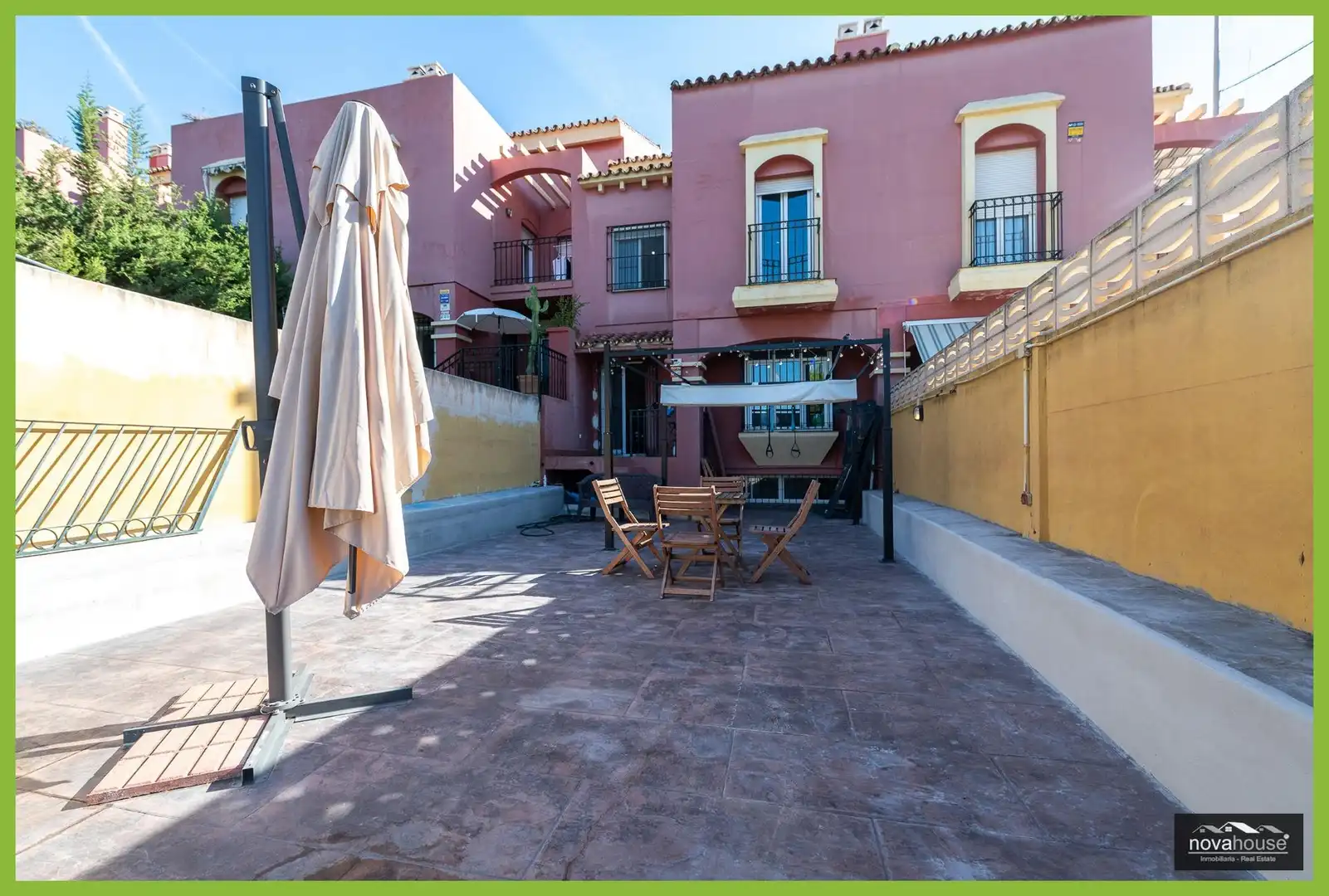 Terrassa de Casa adosada en venda en Añoreta Golf - Paraíso del Sol