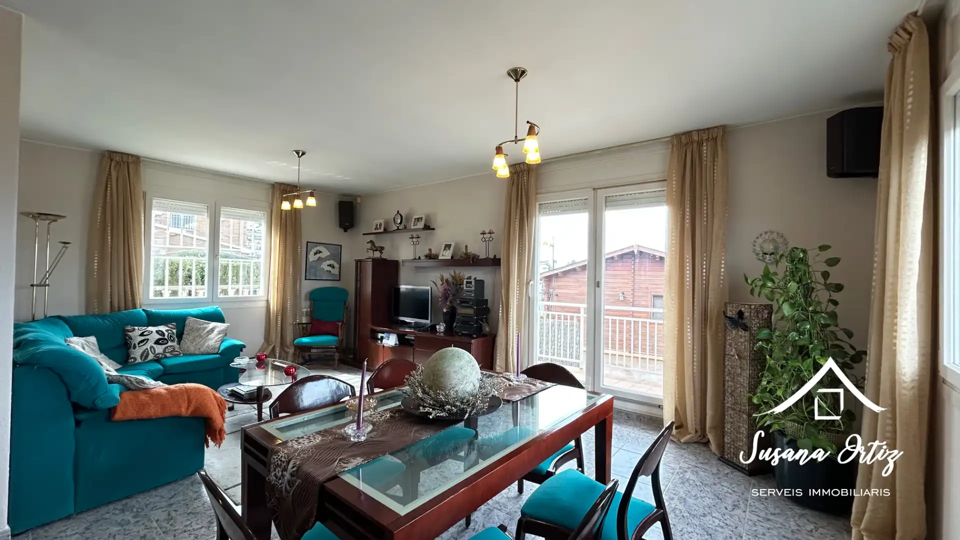 Sala de estar de Casa o chalet en venta en Masquefa con Aire acondicionado, Calefacción y Jardín privado