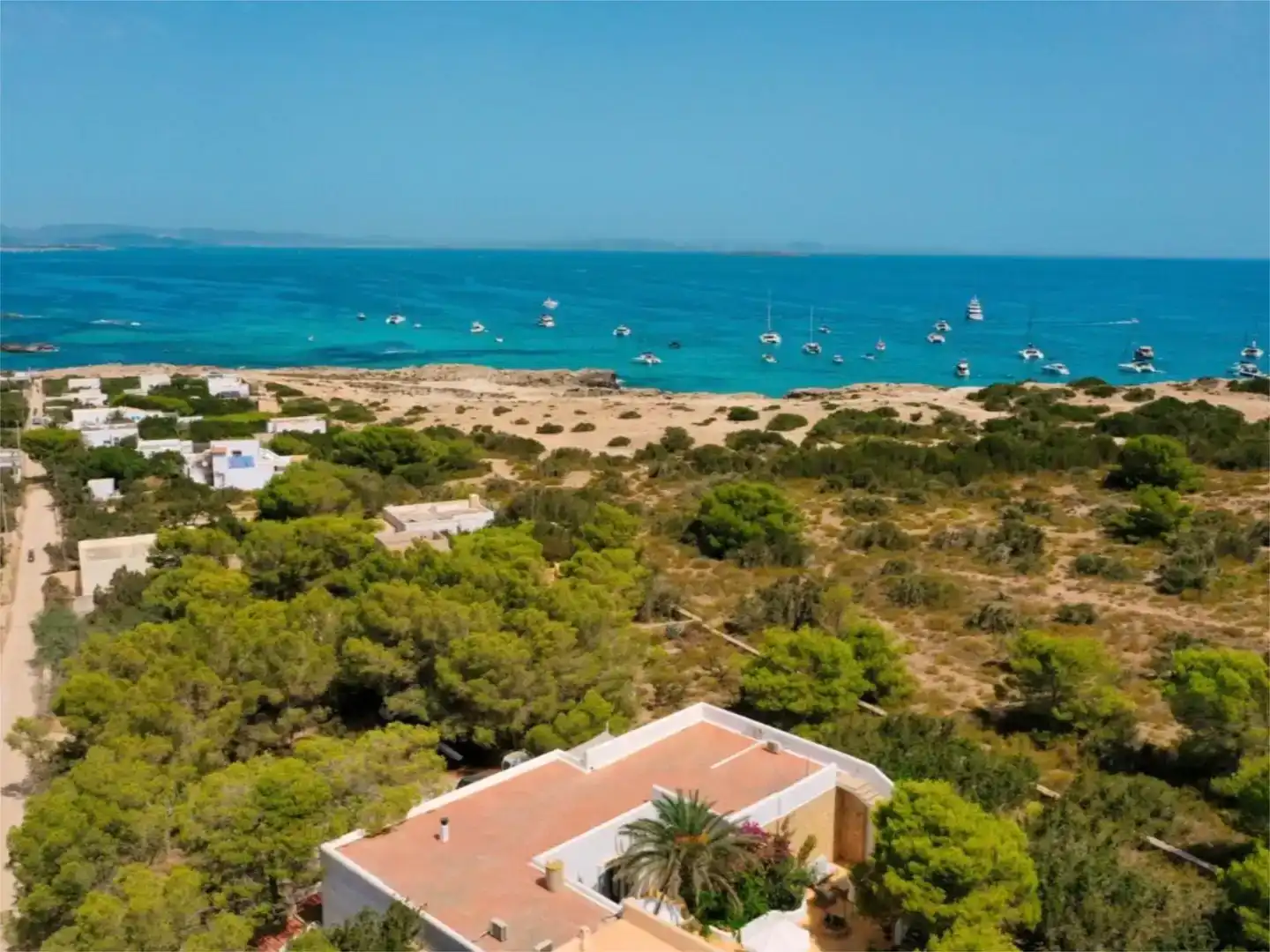 Vista exterior de Finca rústica en venda en Formentera, Illes Balears