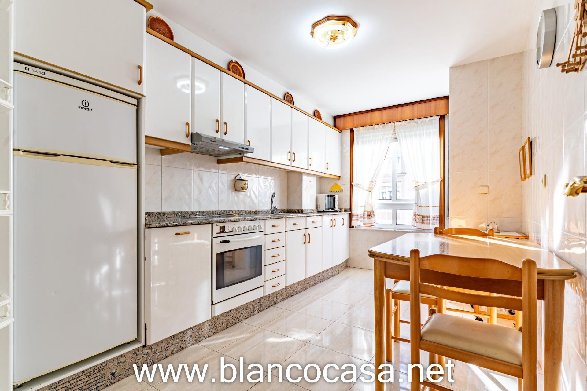 Kitchen of Flat for sale in Carballo  with Heating, Terrace and Storage room