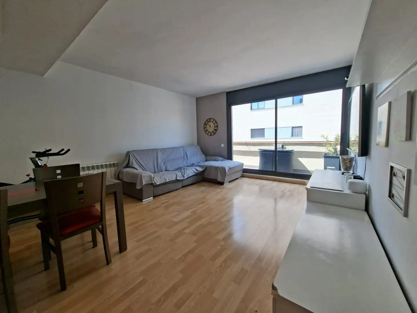 Sala de estar de Ático en venta en Badalona con Aire acondicionado, Calefacción y Trastero