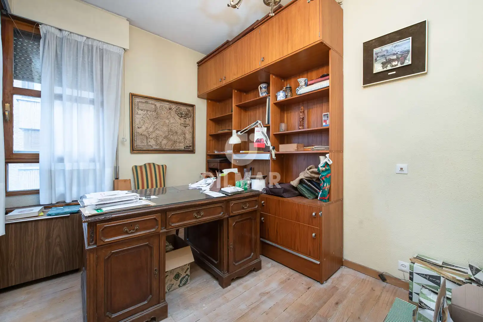 Schlafzimmer von Wohnung zum Verkauf in Madrid mit Heizung, Privatgarten und Abstellraum