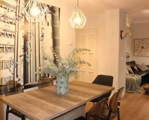 Menjador de Apartament de lloguer en  Zaragoza Capital amb Aire condicionat, Calefacció i Parquet
