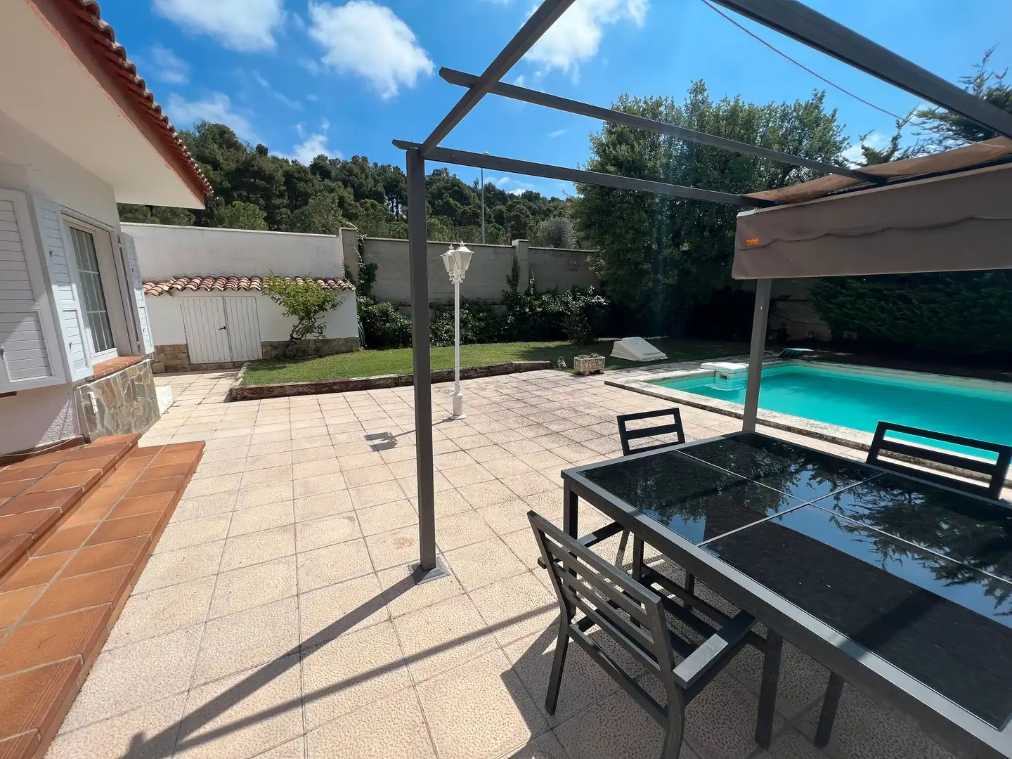 Terraza de Casa o chalet en venta en Tàrrega con Aire acondicionado, Calefacción y Jardín privado