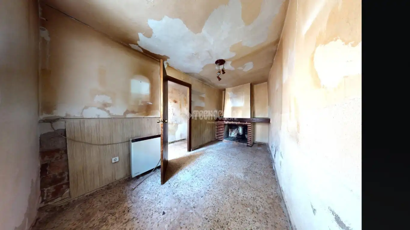 Sala de estar de Casa adosada en venta en Barrio de Salamanca