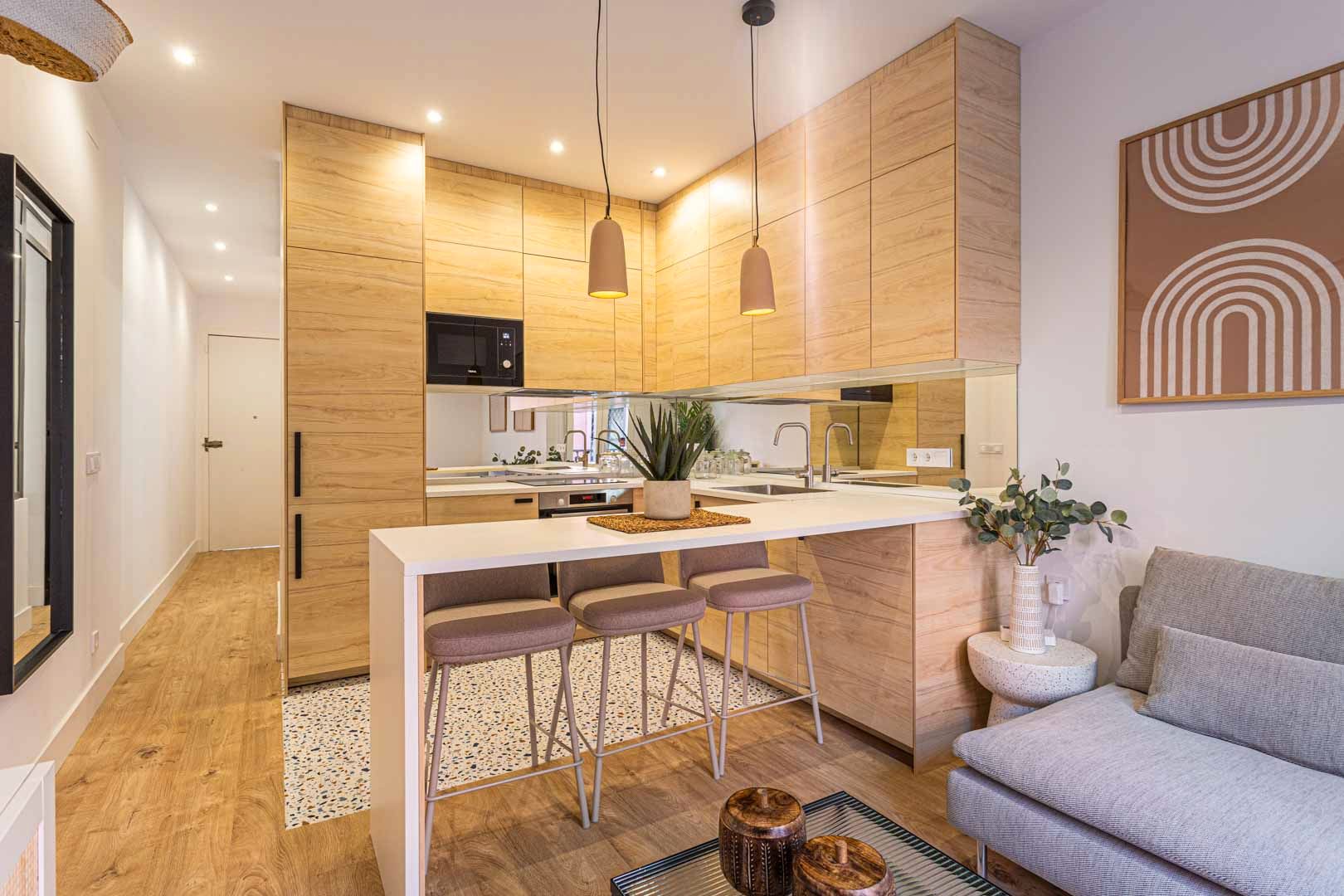 Cocina de Piso en venta en  Madrid Capital con Aire acondicionado, Calefacción y Amueblado