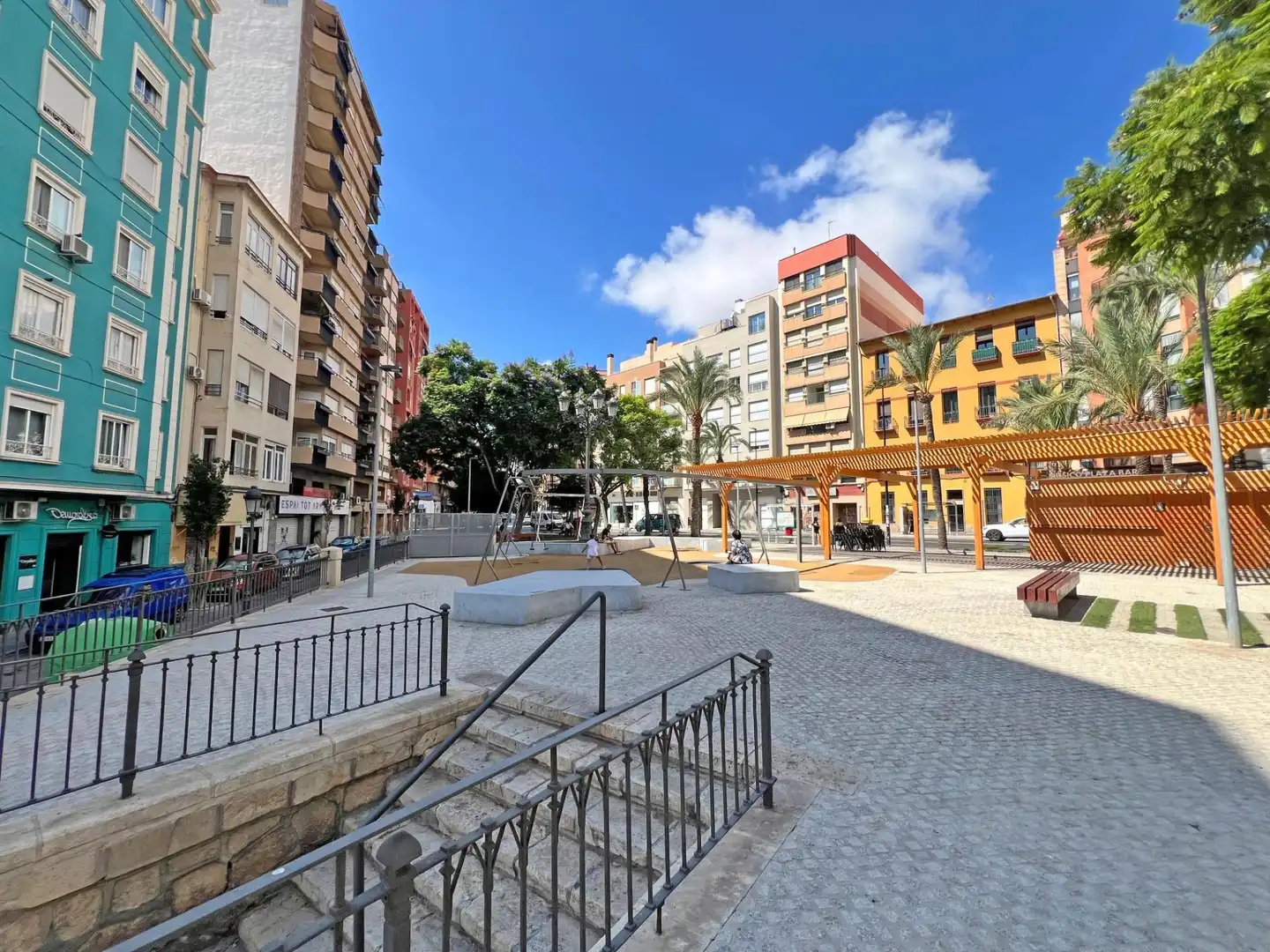 Vista exterior de Garaje en venta en Alicante / Alacant