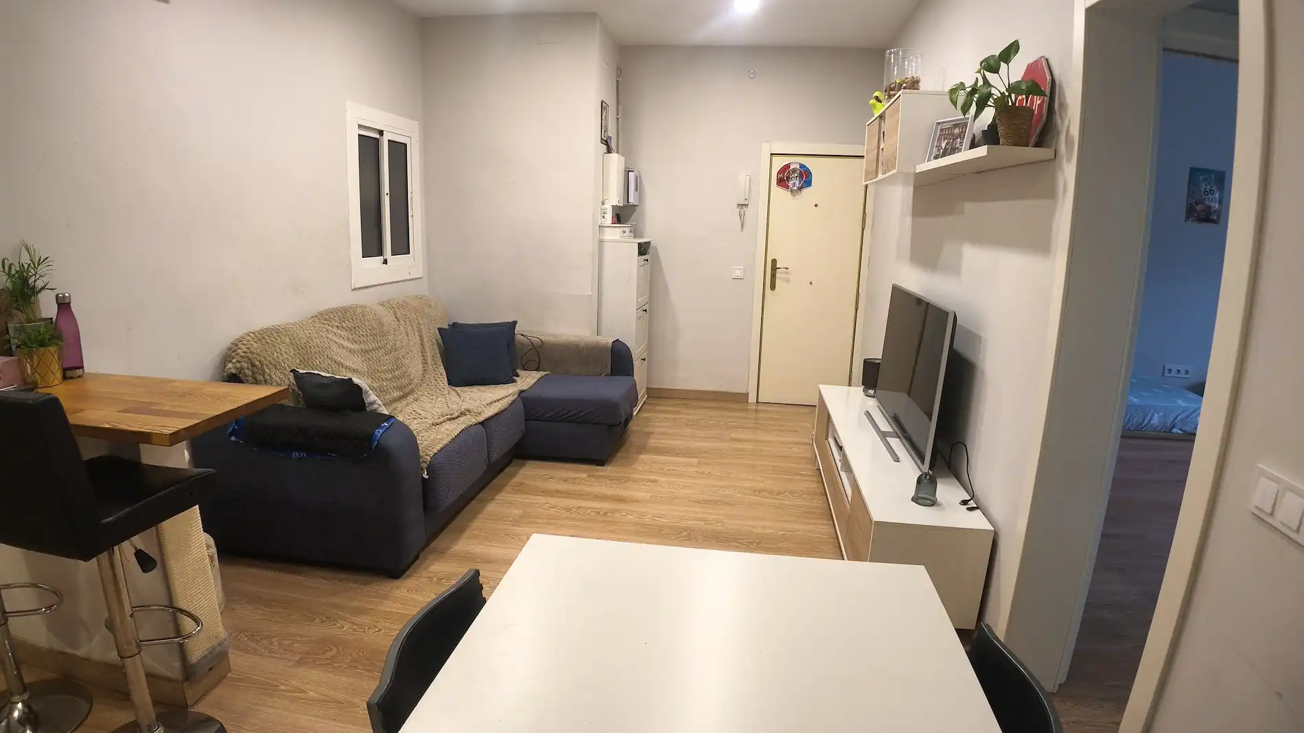 Sala de estar de Piso en venta en Molins de Rei con Aire acondicionado y Parquet