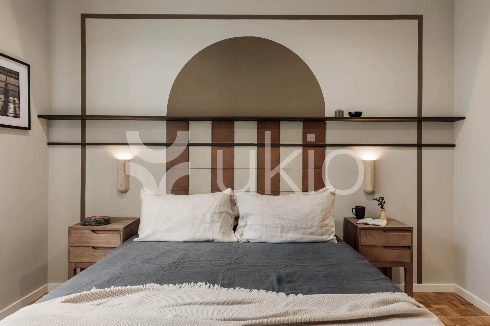Bedroom of Apartments for rent in Barcelona  with Air Conditioner, Heating and Furnished