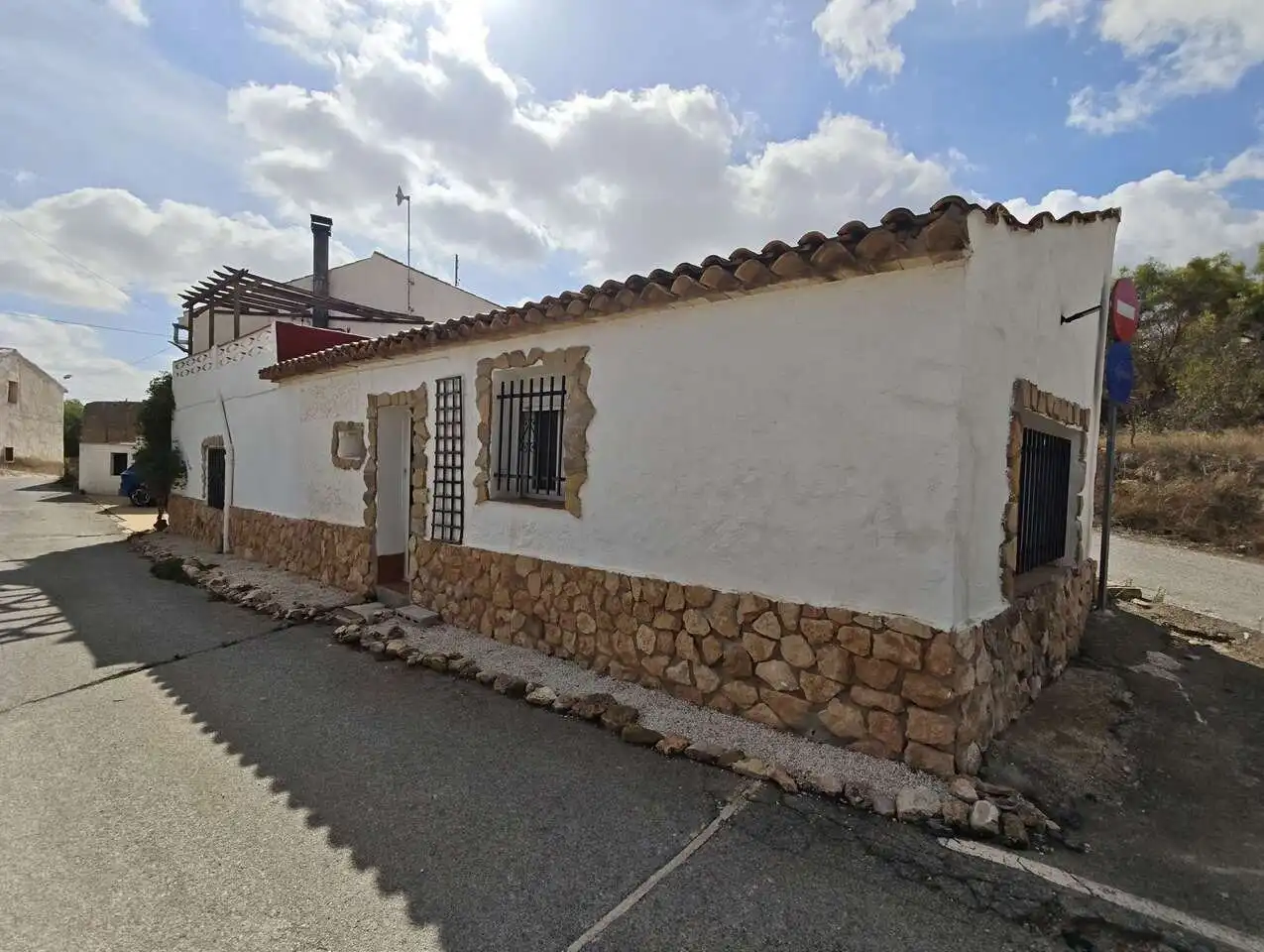 Vista exterior de Finca rústica en venta en Yecla con Terraza y Amueblado
