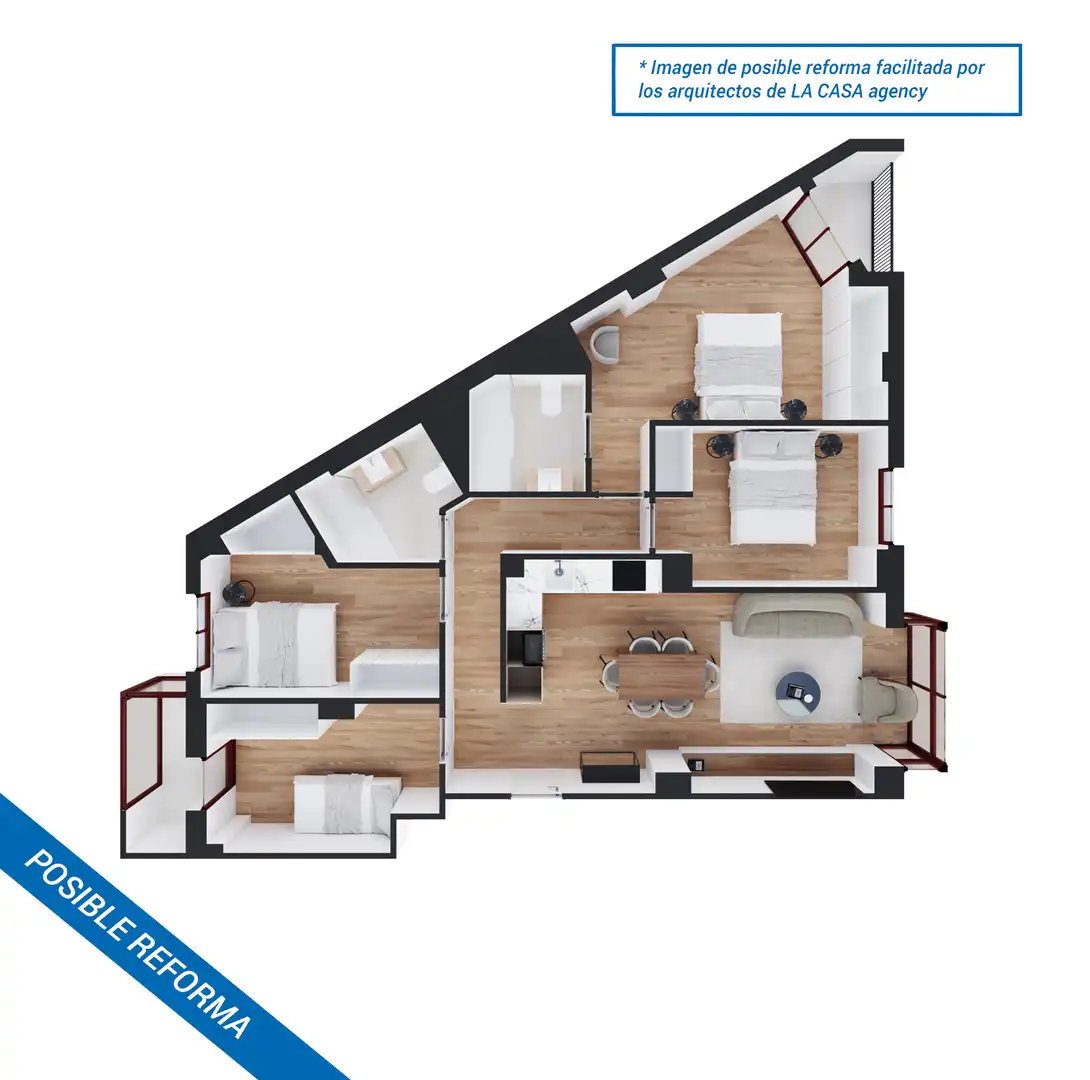 Flat for sale in Madrid  with Heating, Terrace and Balcony
