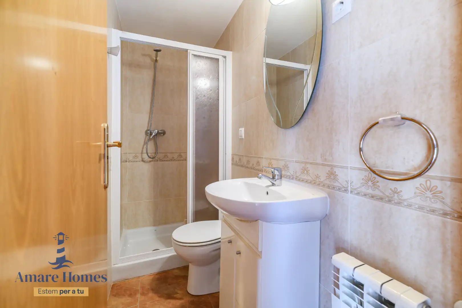 Bathroom of Flat for sale in Gavà  with Air Conditioner, Heating and Terrace