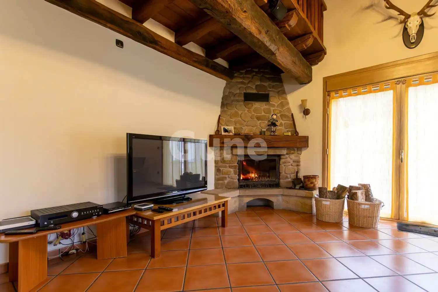 Sala de estar de Casa o chalet en venta en Idiazabal con Calefacción, Terraza y Trastero