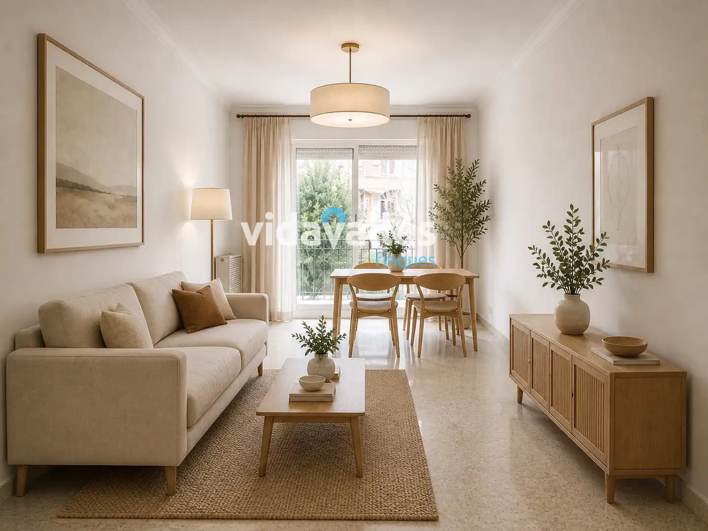 Sala de estar de Piso en venta en Cardedeu con Calefacción, Trastero y Horno