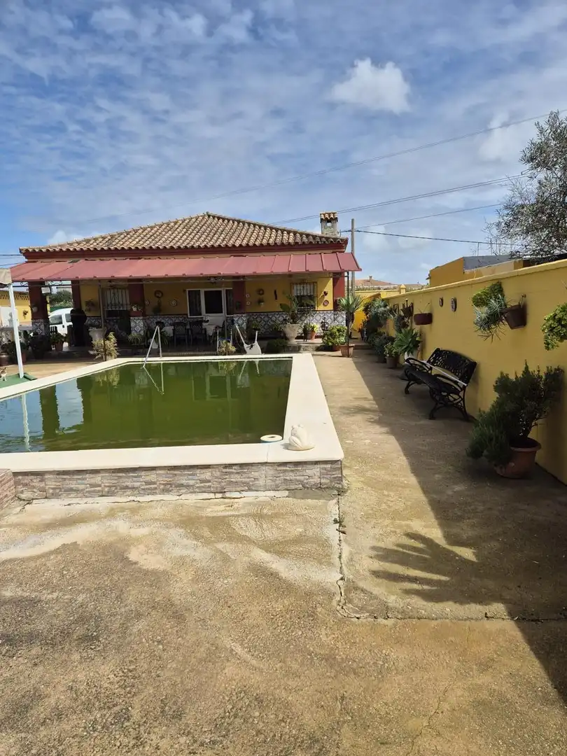 Piscina de Casa o chalet en venta en Coria del Río