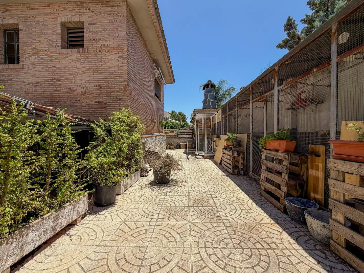 Terrassa de Casa o xalet en venda en L'Eliana amb Aire condicionat, Jardí privat i Terrassa