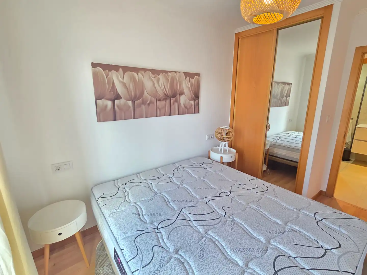 Schlafzimmer von Wohnung zum Verkauf in Barreiros mit Terrasse, Möbliert und Gemeinschaftspool