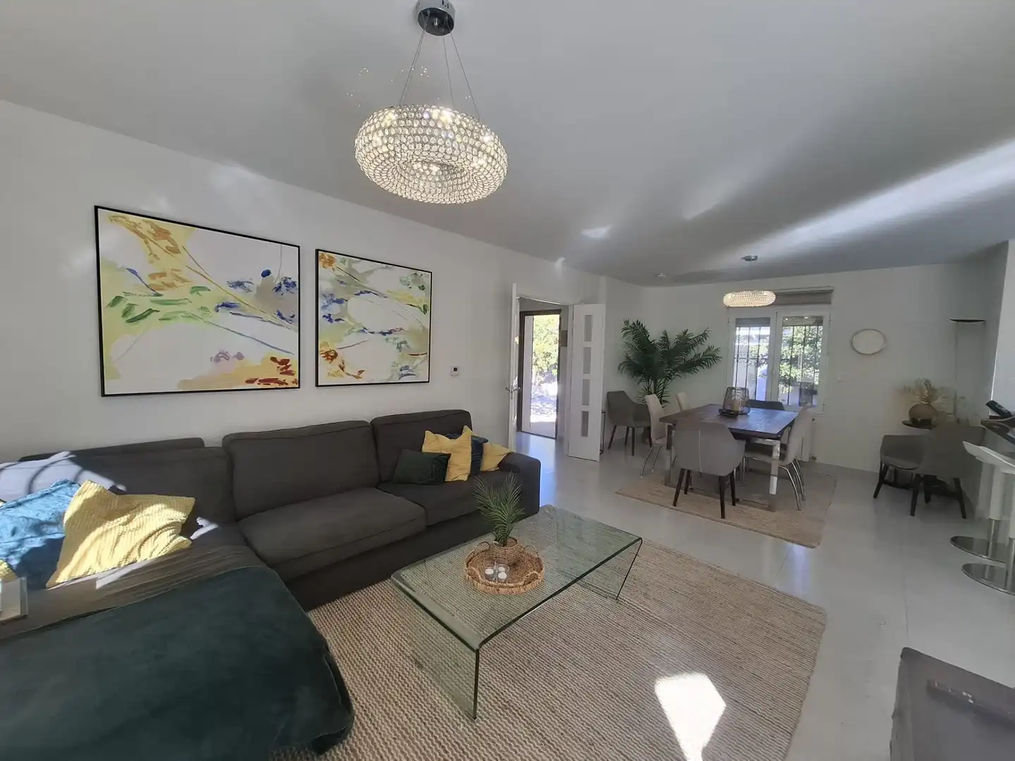 Living room of Houses for rent in Altea  with Air Conditioner, Heating and Private garden