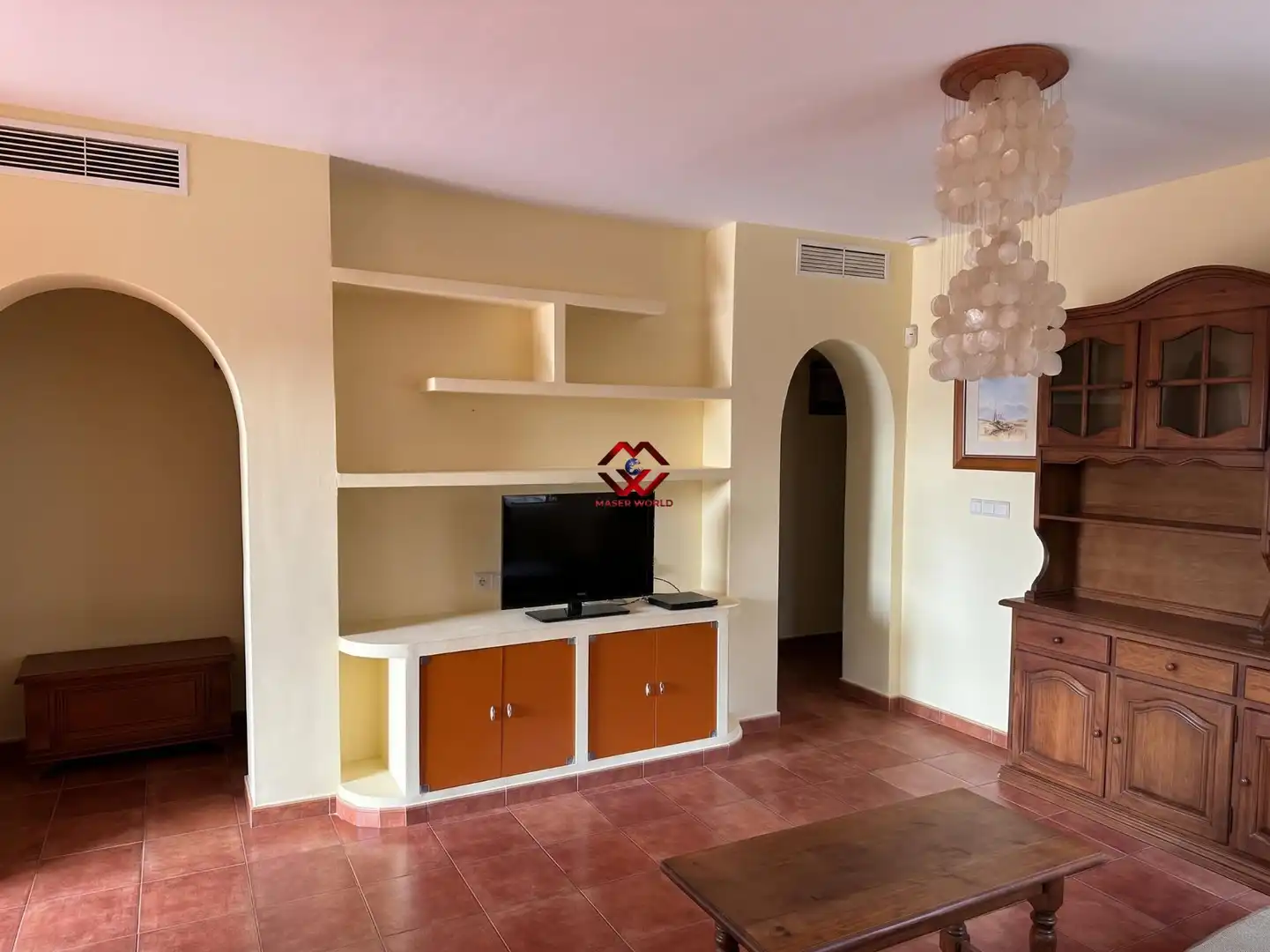 Sala d'estar de Casa o xalet en venda en Pedanías Oeste