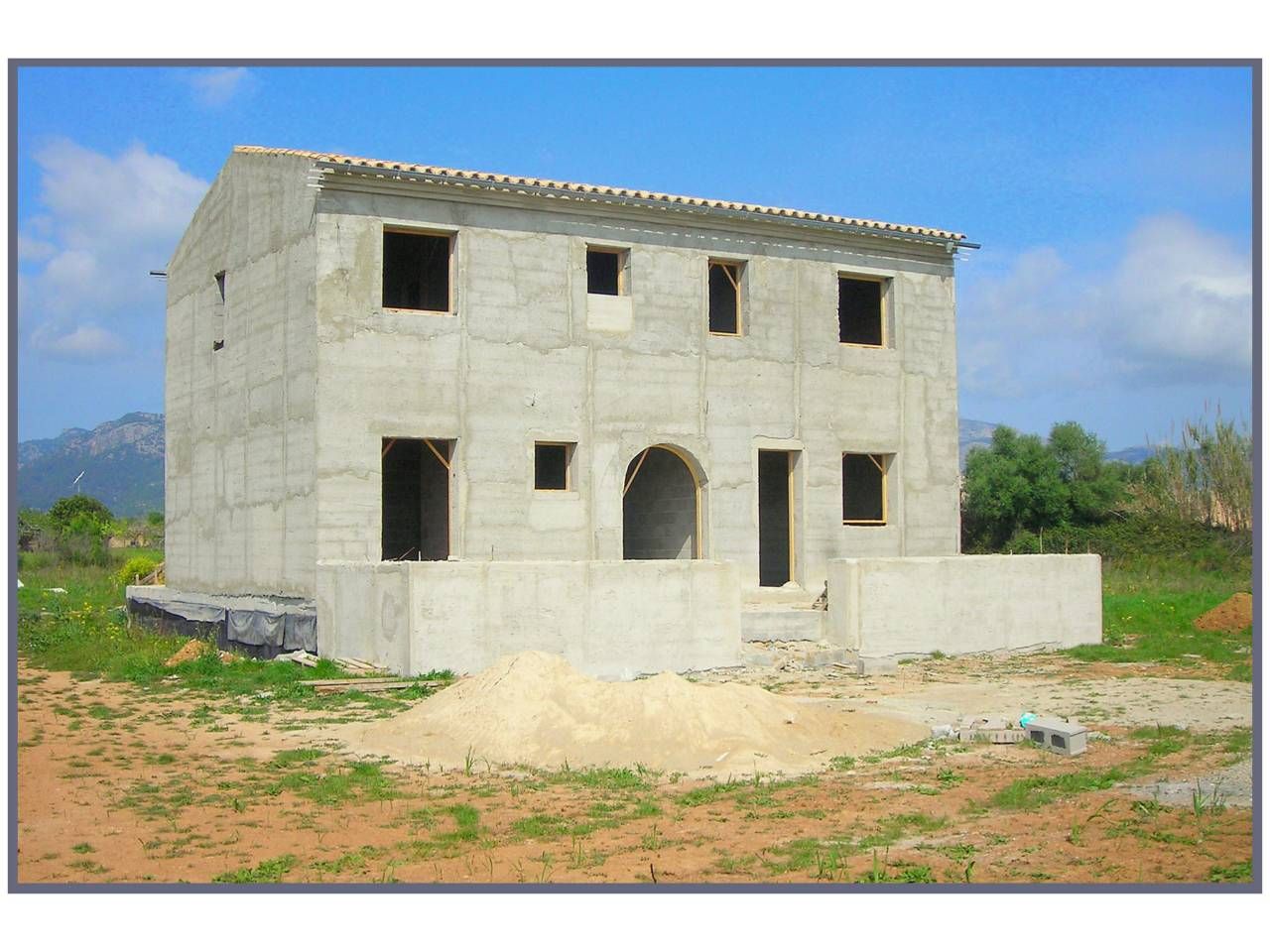 Exterior view of Country house for sale in Búger  with Private garden, Terrace and Swimming Pool