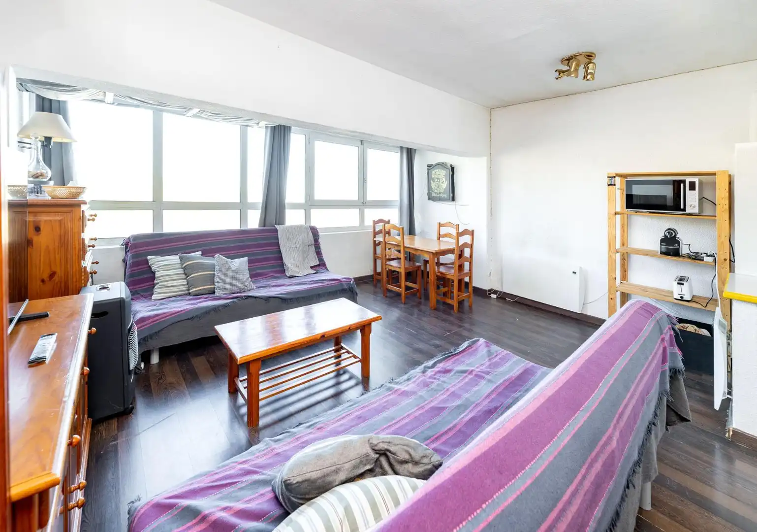 Sala de estar de Piso en venta en Sierra Nevada con Calefacción y Amueblado