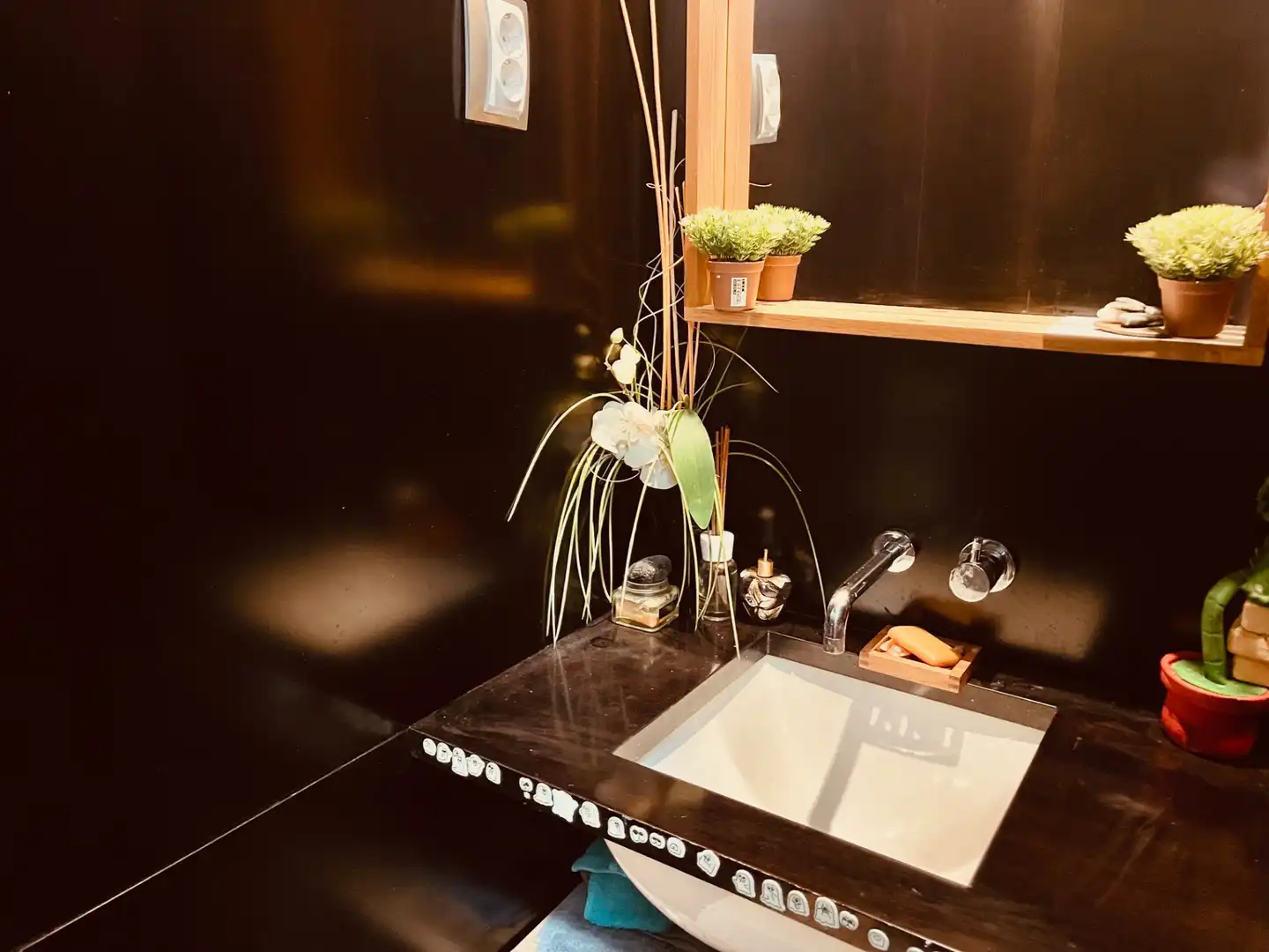Badezimmer von Maisonette zur Miete in Madrid mit Klimaanlage, Heizung und Möbliert