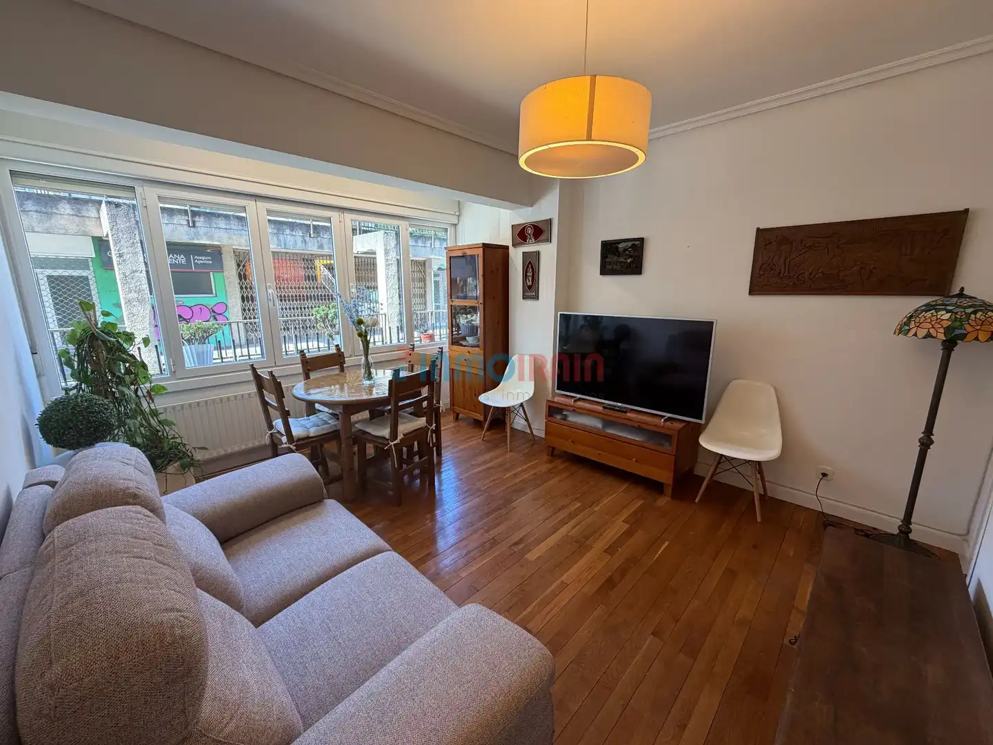 Sala de estar de Piso en venta en Ordizia con Calefacción, Trastero y Amueblado