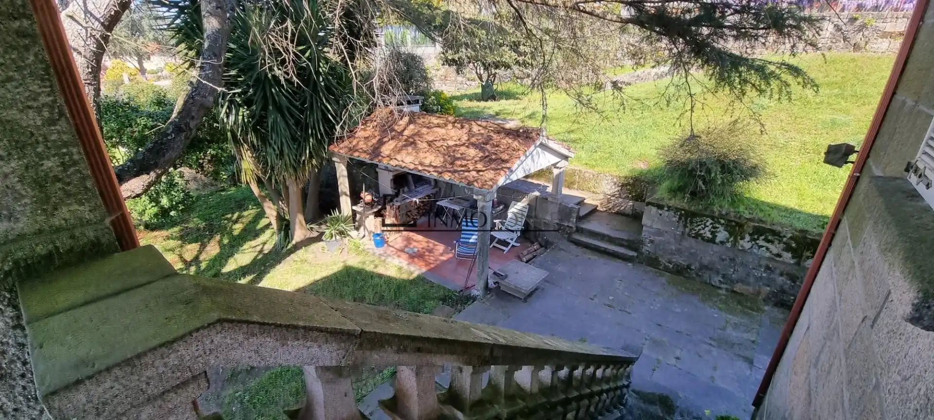 Jardí de Casa o xalet en venda en Pontevedra Capital  amb Calefacció, Jardí privat i Terrassa