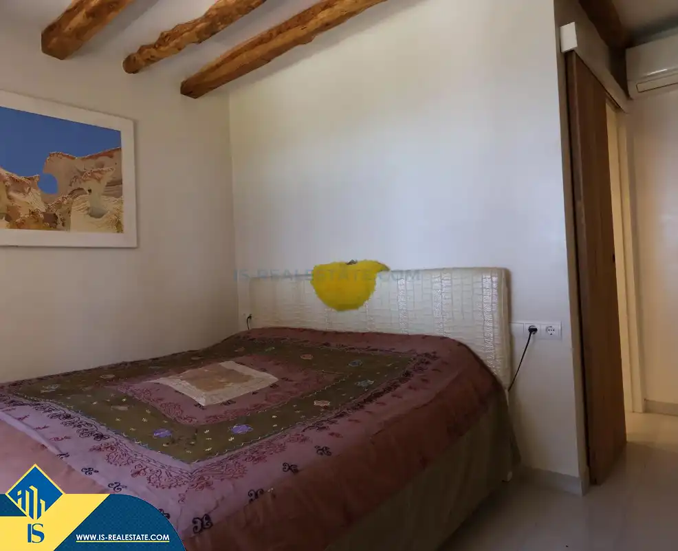 Schlafzimmer von Wohnung zum Verkauf in Santa Eulària des Riu mit Terrasse, Möbliert und Gemeinschaftspool