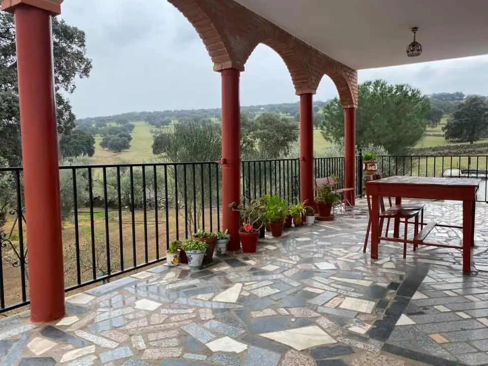 Terrassa de Casa o xalet en venda en La Granjuela amb Calefacció, Jardí privat i Traster
