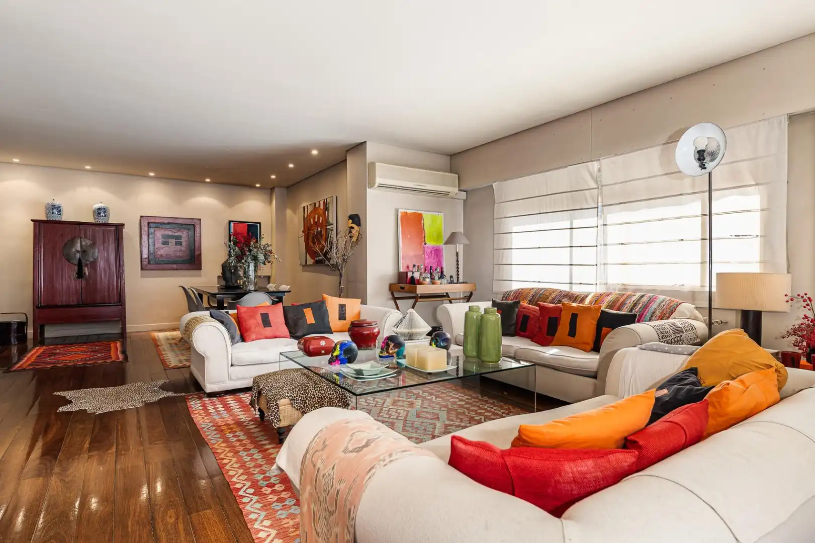 Wohnzimmer von Wohnung zum Verkauf in Madrid mit Klimaanlage und Abstellraum