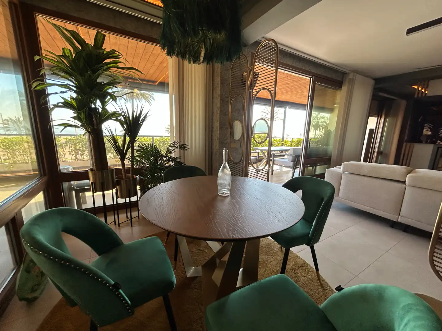 Comedor de Apartamento en venta en Gandia con Aire acondicionado, Terraza y Amueblado