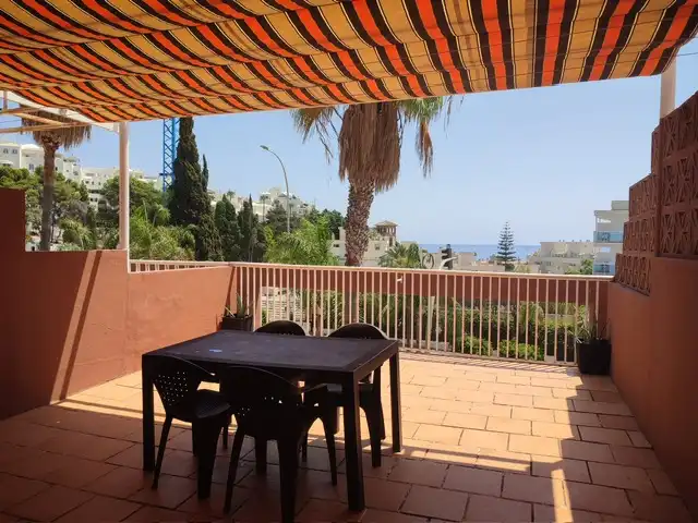 Terrasse von Wohnung zur Miete in Montemar 