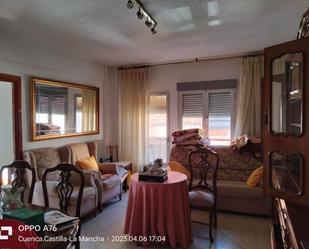 Living room of Flat for sale in Cuenca Capital  with Heating, Terrace and Storage room