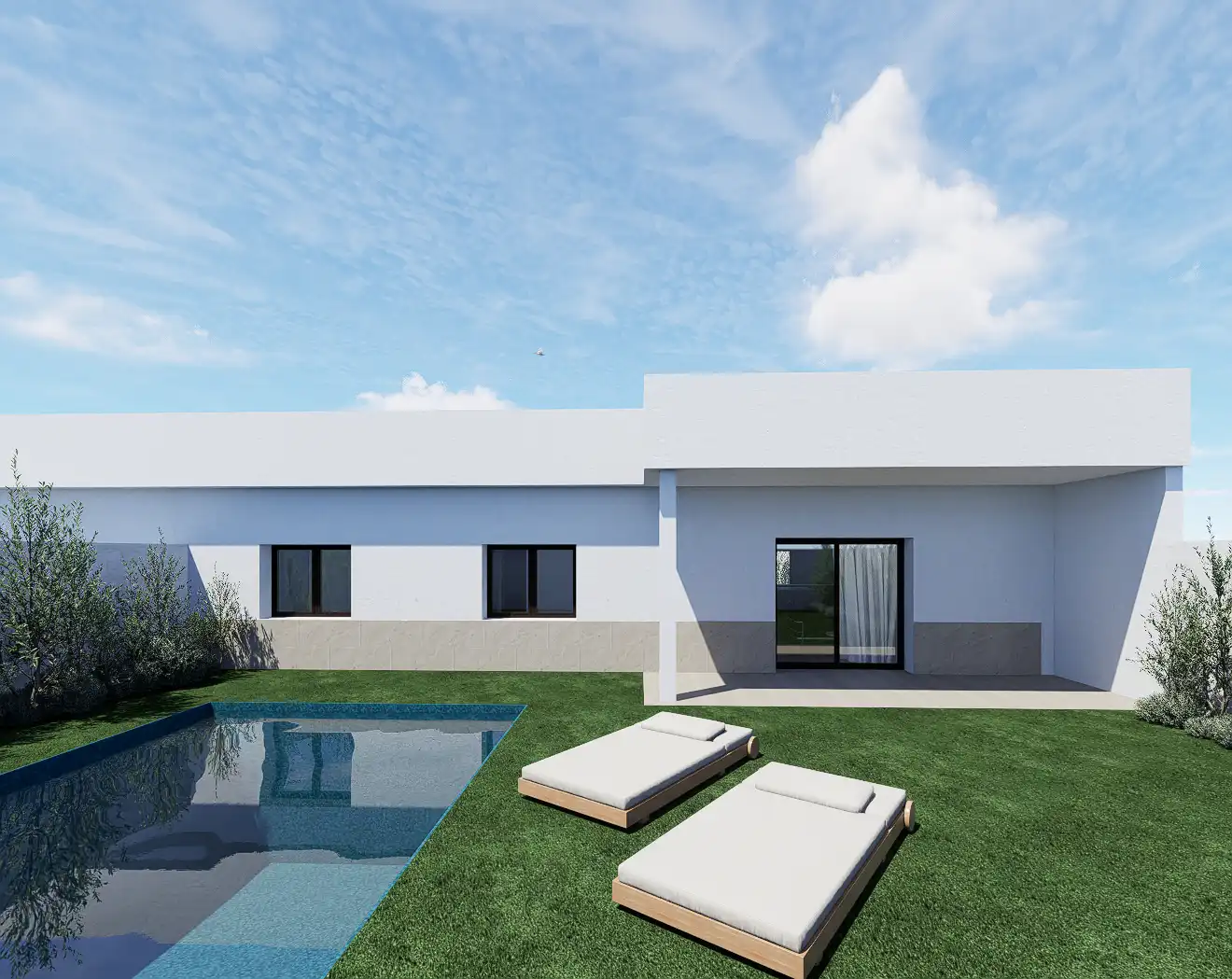 Villa di nuova costruzione con terrazza in vendita a Calle Miguel Angel Blanco, imagen 4