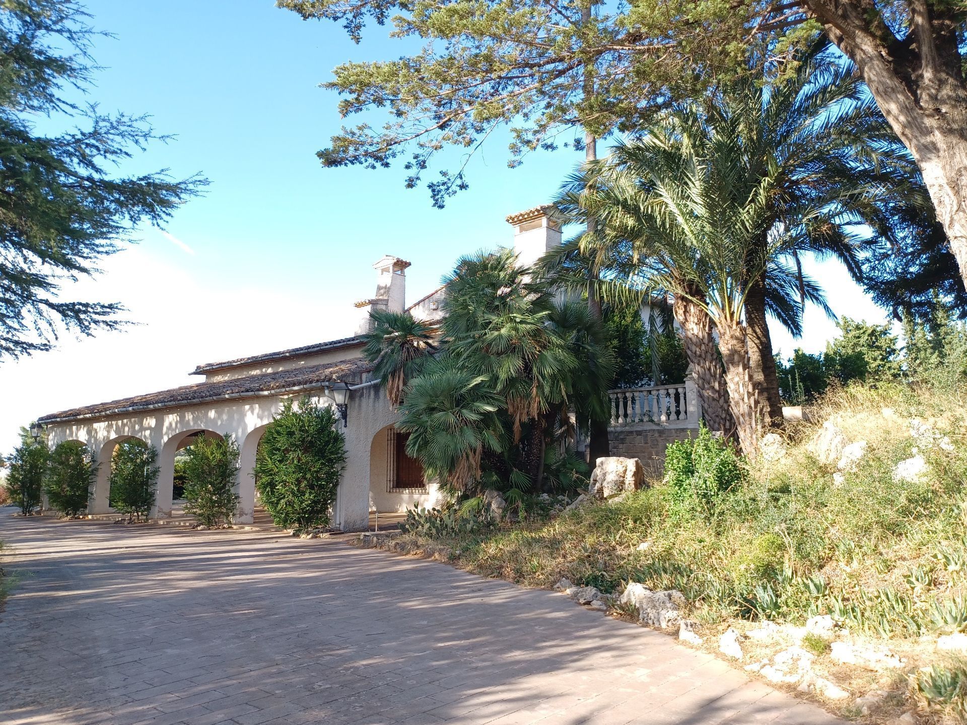 Vista exterior de Casa o xalet en venda en Albaida amb Traster i Piscina