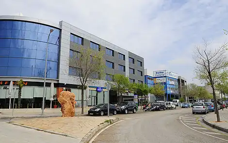 Vista exterior de Nau industrial en venda en  Palma de Mallorca amb Alarma