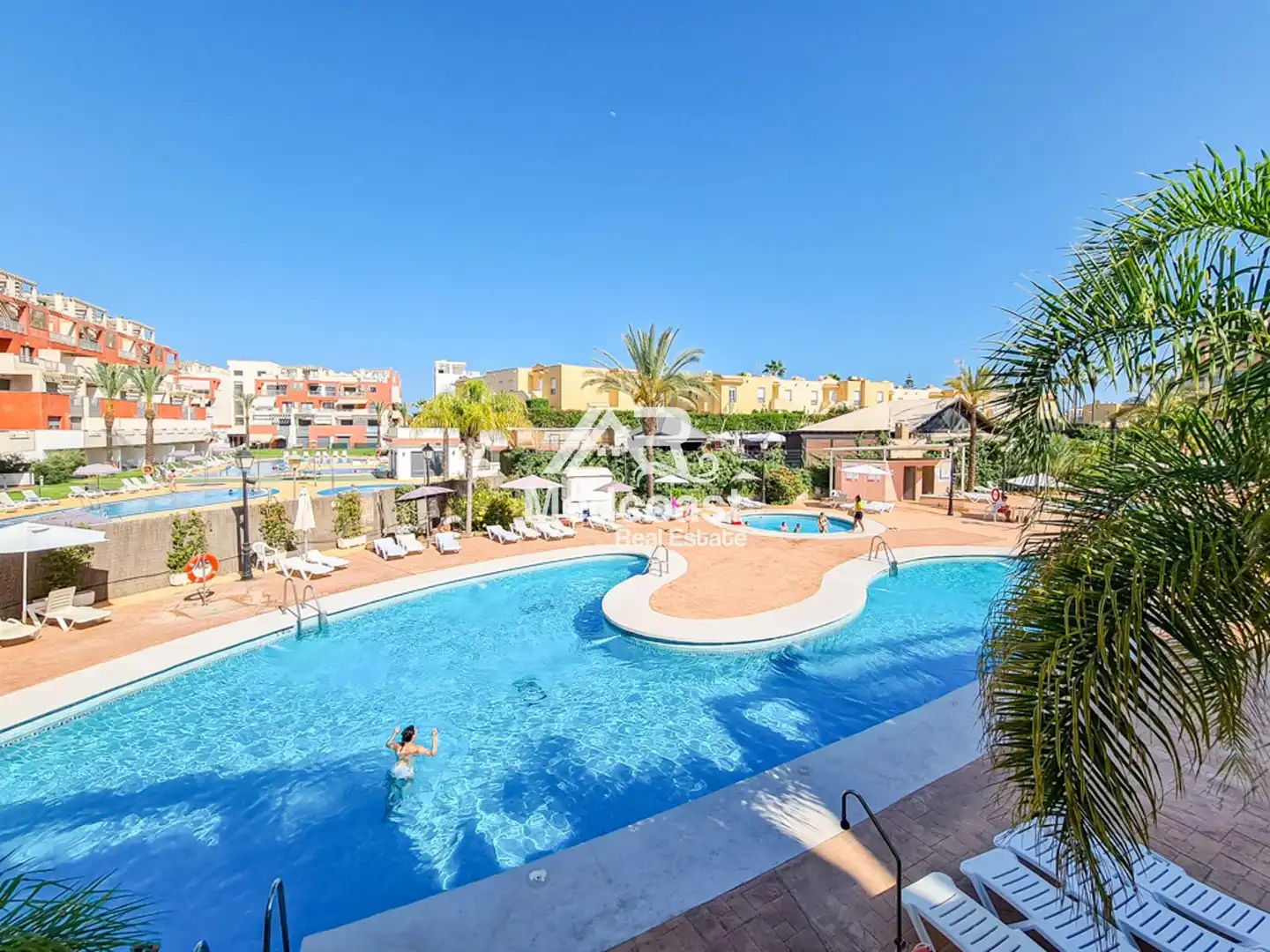 Swimming pool of Attic for sale in Vera  with Air Conditioner, Terrace and Swimming Pool