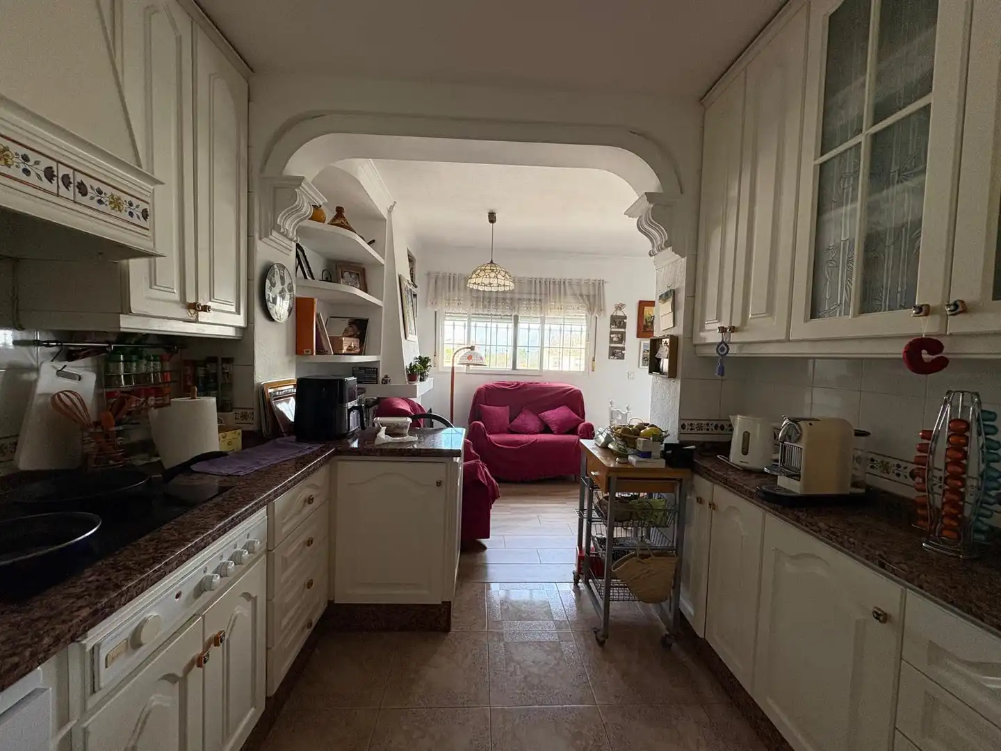 Kitchen of Detached homes for sale in Algeciras  with Air Conditioner, Storage room and Furnished